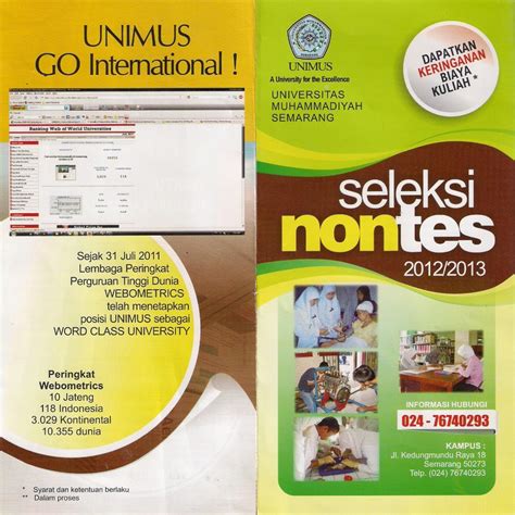 Analis kesehatan adalah tenaga kesehatan yang bertugas dalam laboratorium kesehatan. Brosur PMB Non Test | AAKUNIMUS