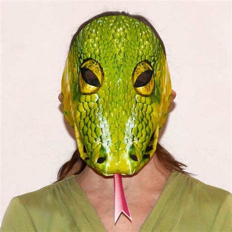 Snake Mask Python Mask Etsy
