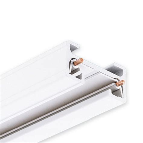 Juno lighting is a major brand in the track lighting category, and specializes in making track lighting fixtures, track lighting install supplies, flexible track lighting, miniature track lighting & track lighting same day shipping available on this item. 2 Ft Track Section in White Finish Juno Trac Master ...