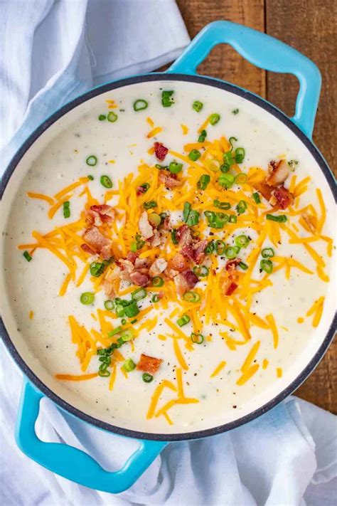 It's a good alternative for those not fond of chili. Cheesy Bacon Ranch Potato Soup - Dinner, then Dessert
