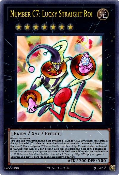 A Chaos Number Monster Because I Can Advanced Card Design Yugioh