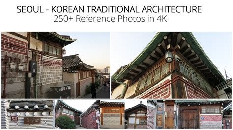 Artstation Seoul Korean Traditional Architecture 250 Reference