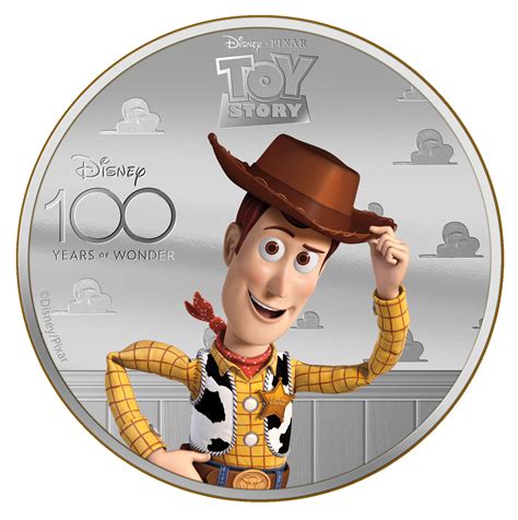 Solomon Islands 5 Dollar Toy Story - 100 Jahre Disney 2023 Silber P/L