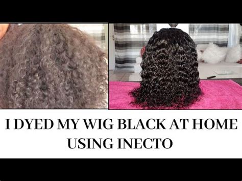 It is no secret that hairspray is a powerful color fixer, so it is also an the ideal choice to prevent shoe dye from rubbing off easily. Dying My Off Black Wig Perfect Black | Inecto Dye Kit ...