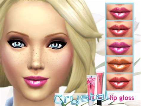 Crystal Lip Gloss The Sims 4 Catalog