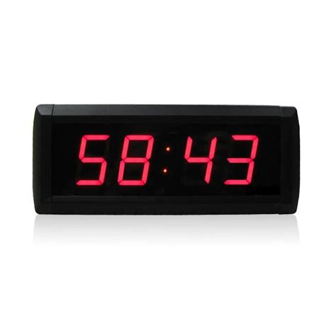 Led Countdown Clock Countdown Count Up In Minutes Seconds Or Seconds