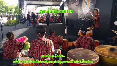Gendang Banten Alat Musik Tradisional Pengiring Pencak Silat Banten