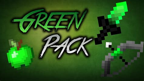 Minecraft Green Pvp Uhc Texture Pack 16x16 Short Swords Youtube