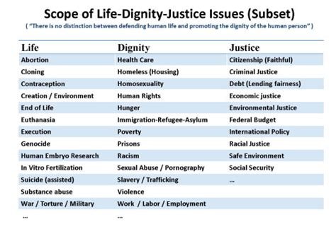 Social Justice Good Shepherd Catholic Community