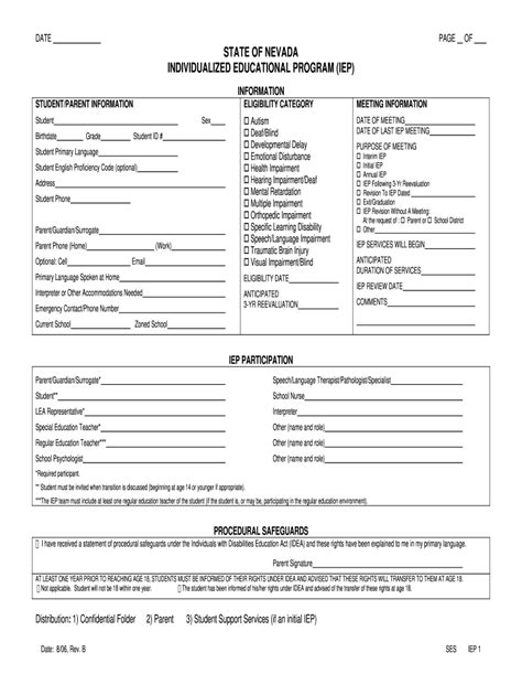 Iep Form Example Fill Online Printable Fillable Blank Pdffiller