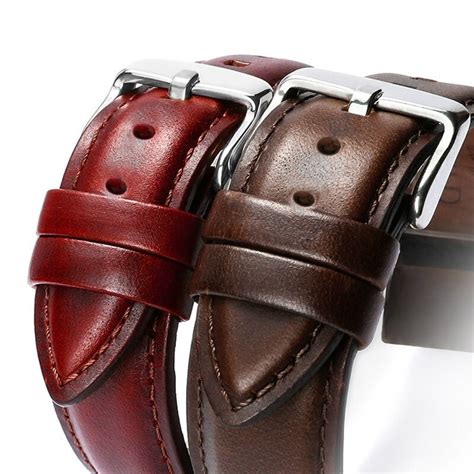 Top 10 Most Popular Watch Leather Band 22mm Buckle Brands And Get Free
