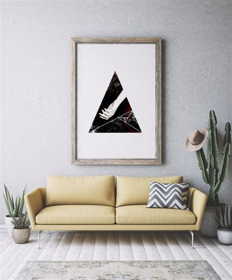 Nature Lover Geometric Printable Art Witchy Vibes