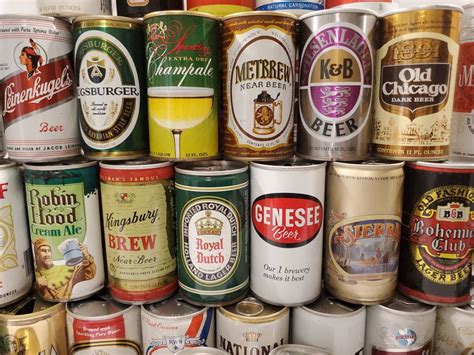 Vintage 60s 70s 80s Beer Can Lot Etsy