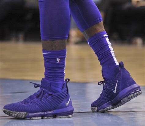 Nike lebron james 11 shoes 2012 champion royal blue orange. VIDEO: LeBron James Gives Shoes to Longtime Fan, Grizzlies ...