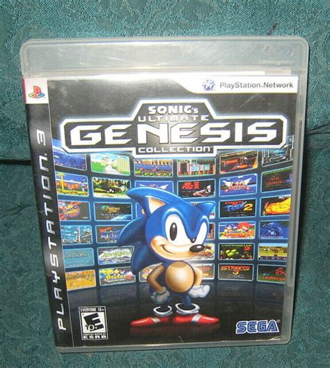 Sonics Ultimate Genesis Collection Sony Playstation 3 2009 For Sale