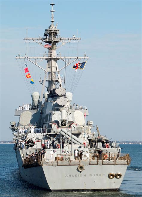 Uss Arleigh Burke Ddg 51 Destroyer Us Navy Us Navy Ships Navy Ships