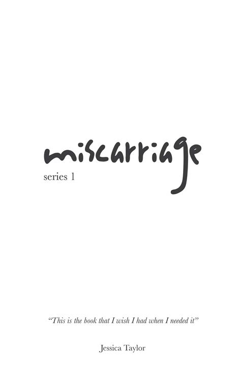 Miscarriage Series 1 By Jessica Taylor Goodreads