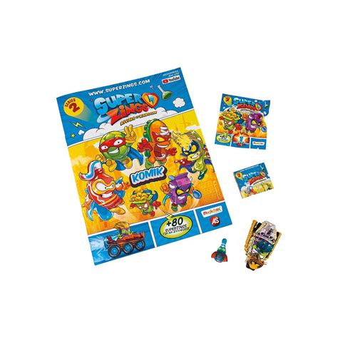 As Company Superzings Series 2 Comic Guide Starter Pack For Ages 3