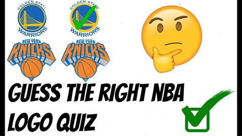 Hardest Nba Logo Quiz Ever Can You Tell The Difference Youtube