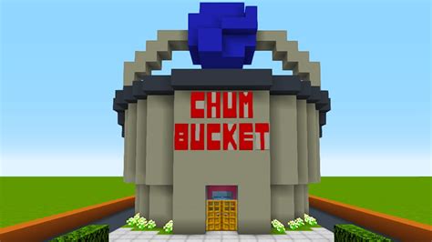 Minecraft Tutorial How To Make The Chum Bucket City Build Youtube