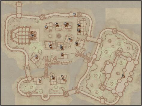 Bravil City Maps The Elder Scrolls Iv Oblivion Game Guide