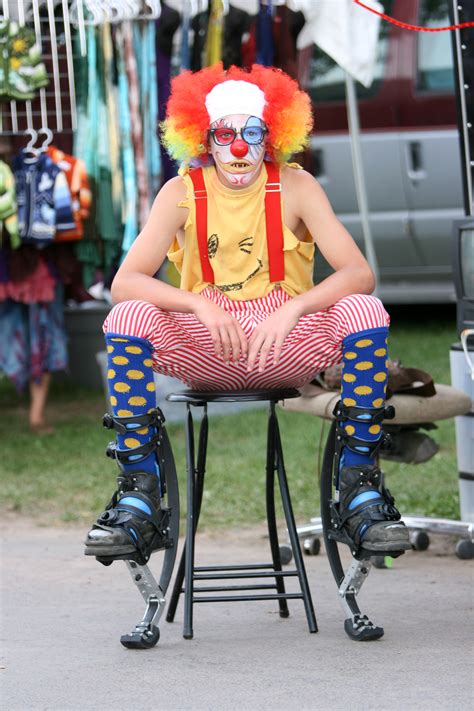 In order to reap the benefits of an ergonomic office chair, you're going to have to know how to sit in it, and adjust it properly. clown-sitting-in-chair image - Free stock photo - Public ...