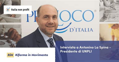 Riforma in Movimento: intervista a Antonino La Spina - Italia non profit