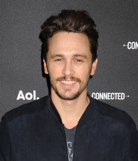 James Franco At Aol Newfronts Promoting Making A Scene With James