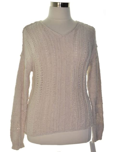Style And Co Women Size Large L Beige Pullover Sweater Canerra