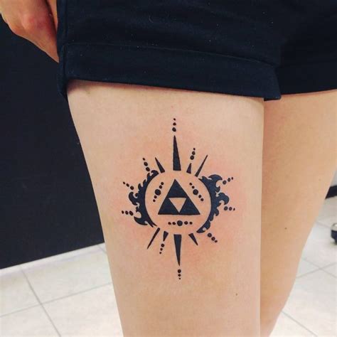 85 Mighty Triforce Tattoo Designs And Meaning Discover The Golden Power