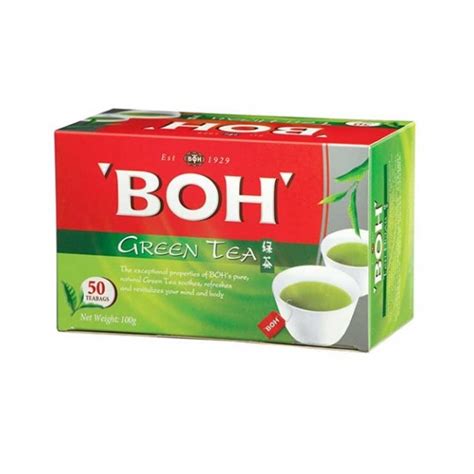 Regain your balance and awaken your spirit with this immaculate blend of sencha with uji matcha from japan, packed with natural antioxidant properties. BOH Green Tea 50 TB - SFFC | Sun Fine Food Co Ltd
