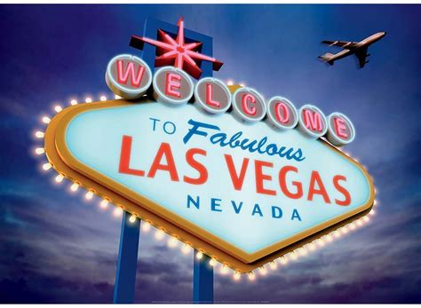 Affiche Welcome To Las Vegas 50x70 Cm