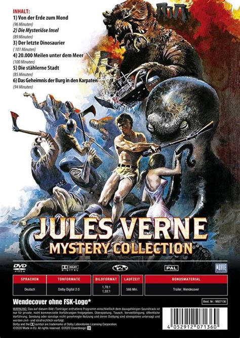 Jules Verne Mystery Collection 6 Filme Auf 2 Dvds 2 Dvds Jpc