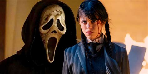 Scream 6s Ghostface Vs Wednesday Jenna Ortega Knows Who Will Win