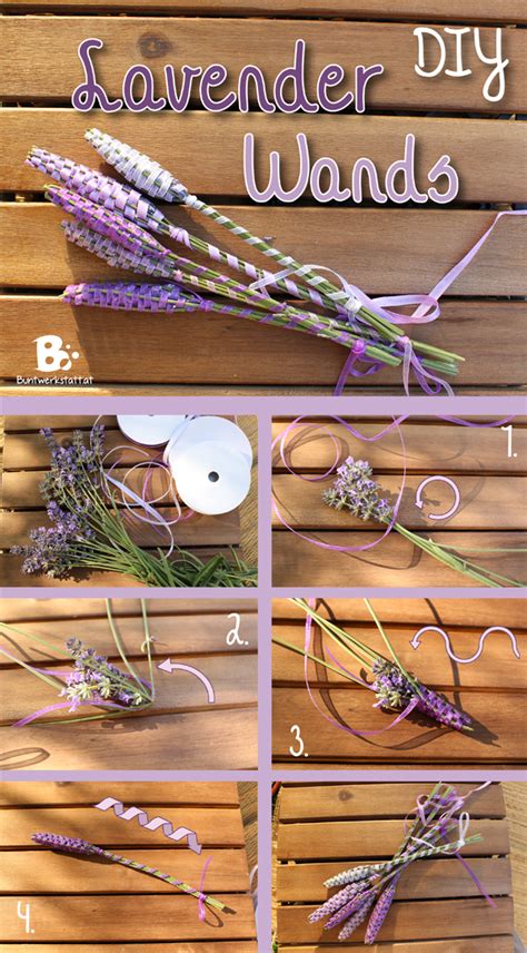 How To Make Lavender Wands Diy Colorful Crafts