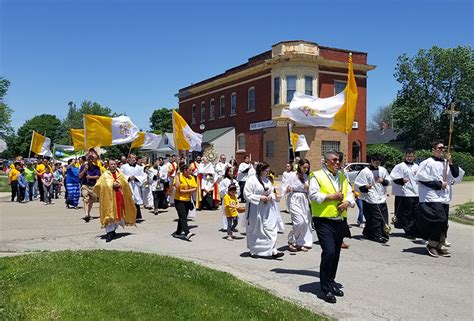 The Catholic Post Corpus Christi Processions In Diocese Unite Catholics