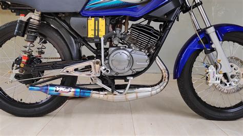 Jual knalpot rx king model chrome telo di lapak and racing. Knalpot RX King Kolong Chrome Cacing Biru Super Garing YKJ ...