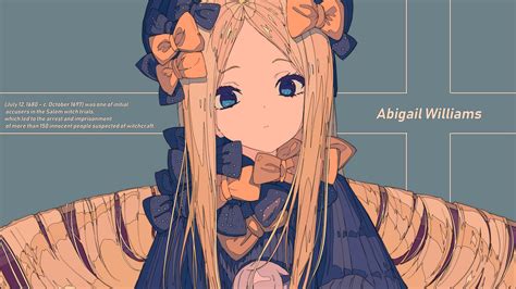 Download Abigail Williams Fategrand Order Anime Fategrand Order 4k