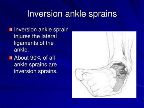 Ppt Injuries To The Lower Leg Ankle And Foot