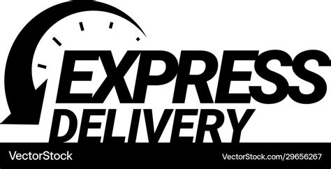 Express Delivery Icon Royalty Free Vector Image