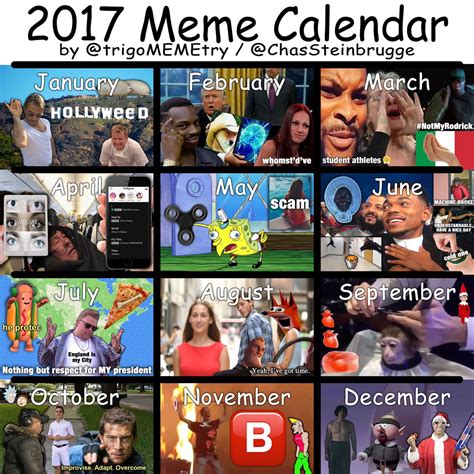 2020 Meme Calendar Customize And Print