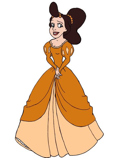 Princess Adella In Her Orange Gown By Homersimpson1983 On Deviantart
