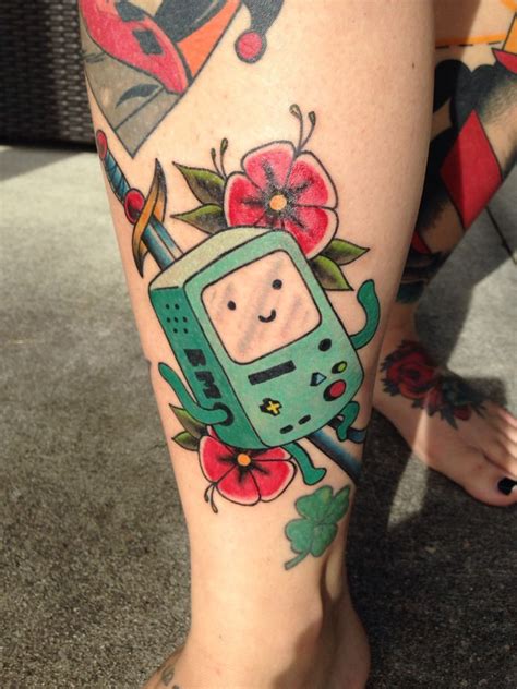 Bmo Tattoo Adventure Time Tattoo Creative Tattoos Tattoos