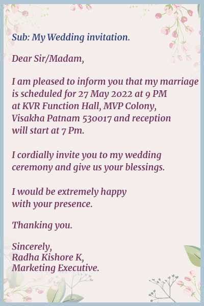 99 Best Wedding Invitation Message For Whatsapp