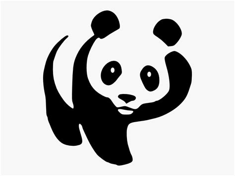 Panda Clipart Black And White Free Transparent Clipart Clipartkey