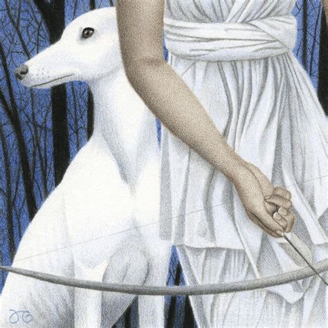 Artemis And Her Hounds By Julia Griffin Wow X Wow