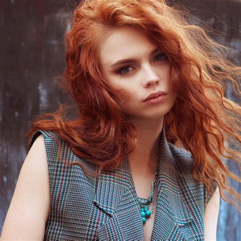 darya lebedeva beauty redheads female models