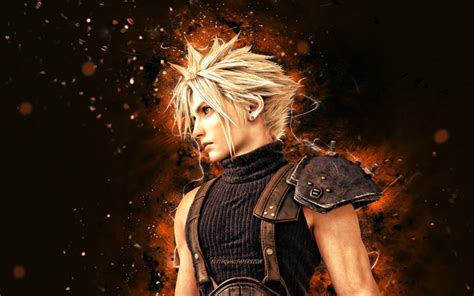 Final Fantasy Vii Remake Cloud Strife Final Fantasy Vii 4k Wallpaper Images