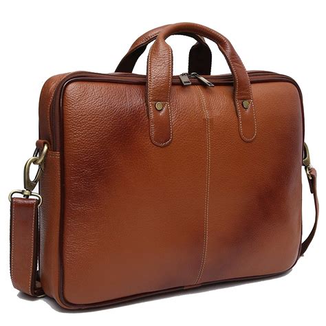 Brown Leather Laptop File Bag Rs 250 Piece Hyker Enterprises Id