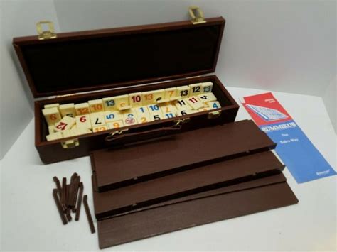 There are different variations of rummy rules when you play offline or online. Vtg Tournament Rummikub Classic Rummy Tile Game w/ Case ...